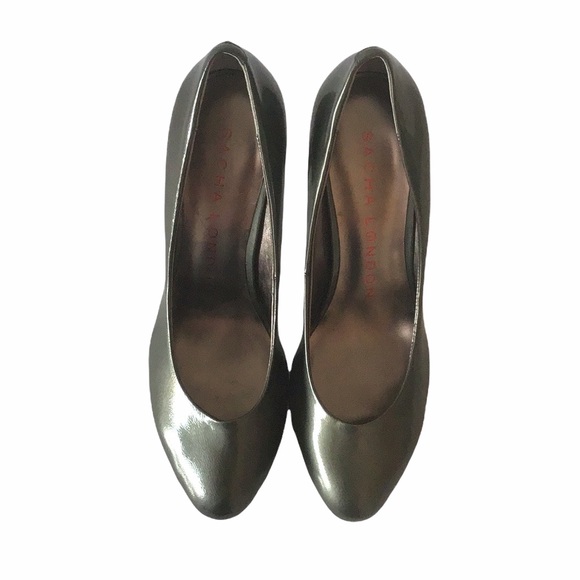 Sacha London Patent Leather Platform Pumps, 9 - Picture 2 of 9